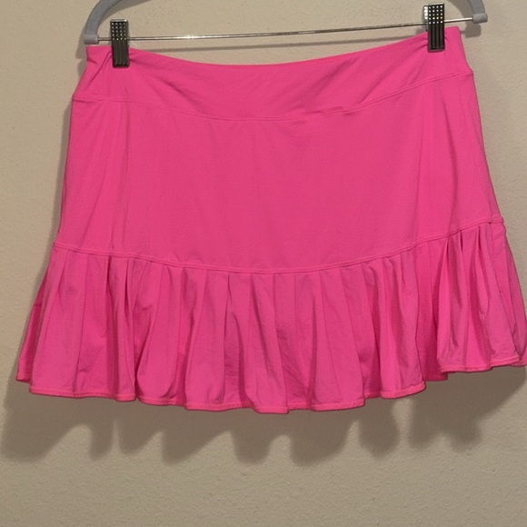 Lilly Pulitzer Luxletic Hot Pink Taye Skort Size Large NWOT - Picture 12 of 12